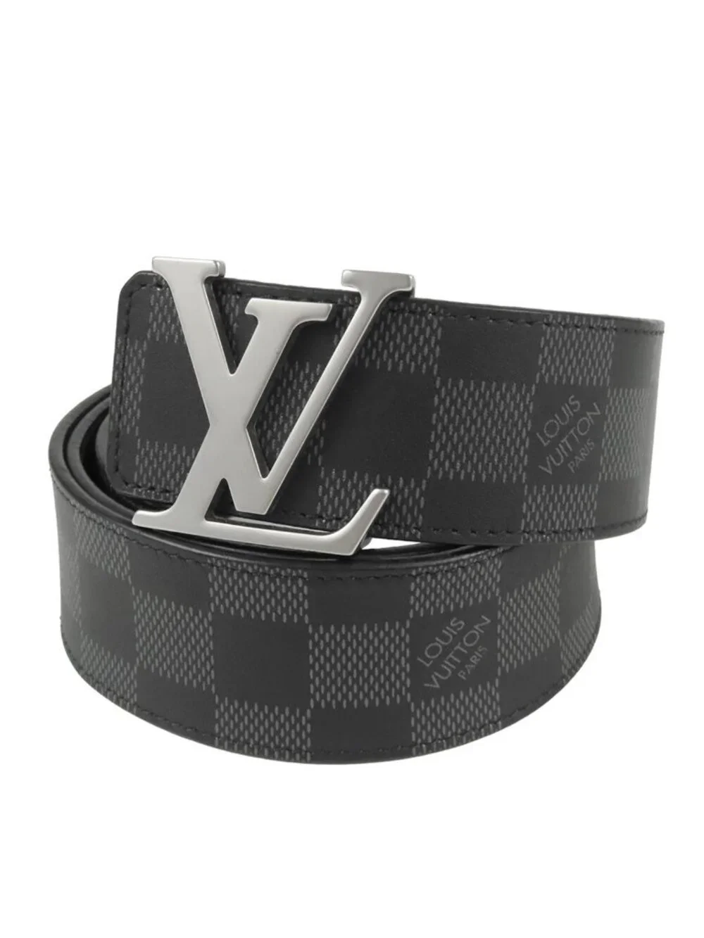 Louis Vuitton Ceinture LV Black Damier Infini Reversible 40 85 Belt